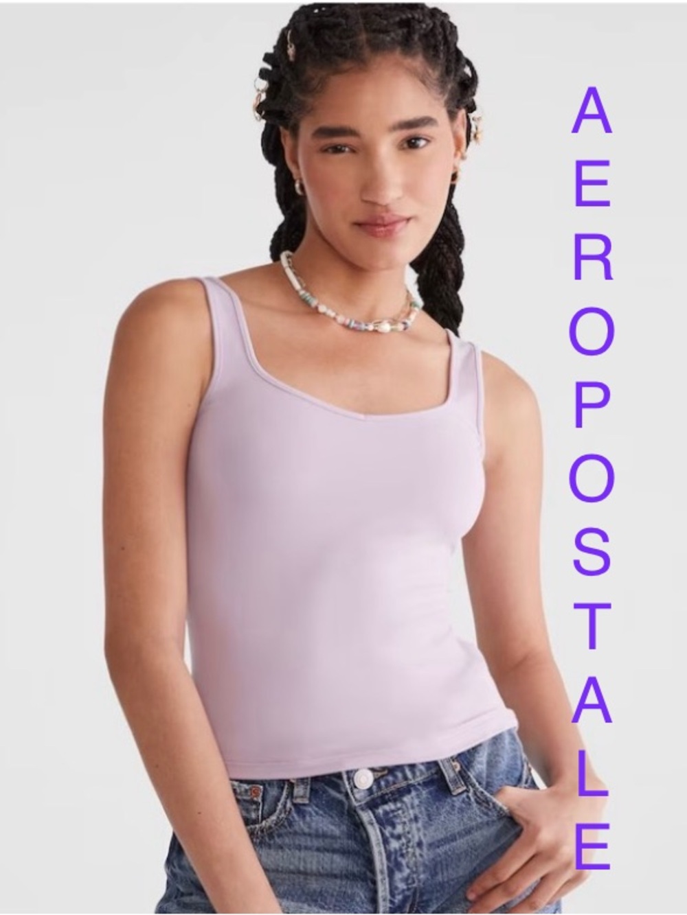 Aeropostale | Lilac Tank Top - Women’s Medium